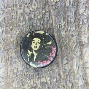Judy Garland - A Star is Born - Movie Memorabilia - Vintage Button Pin